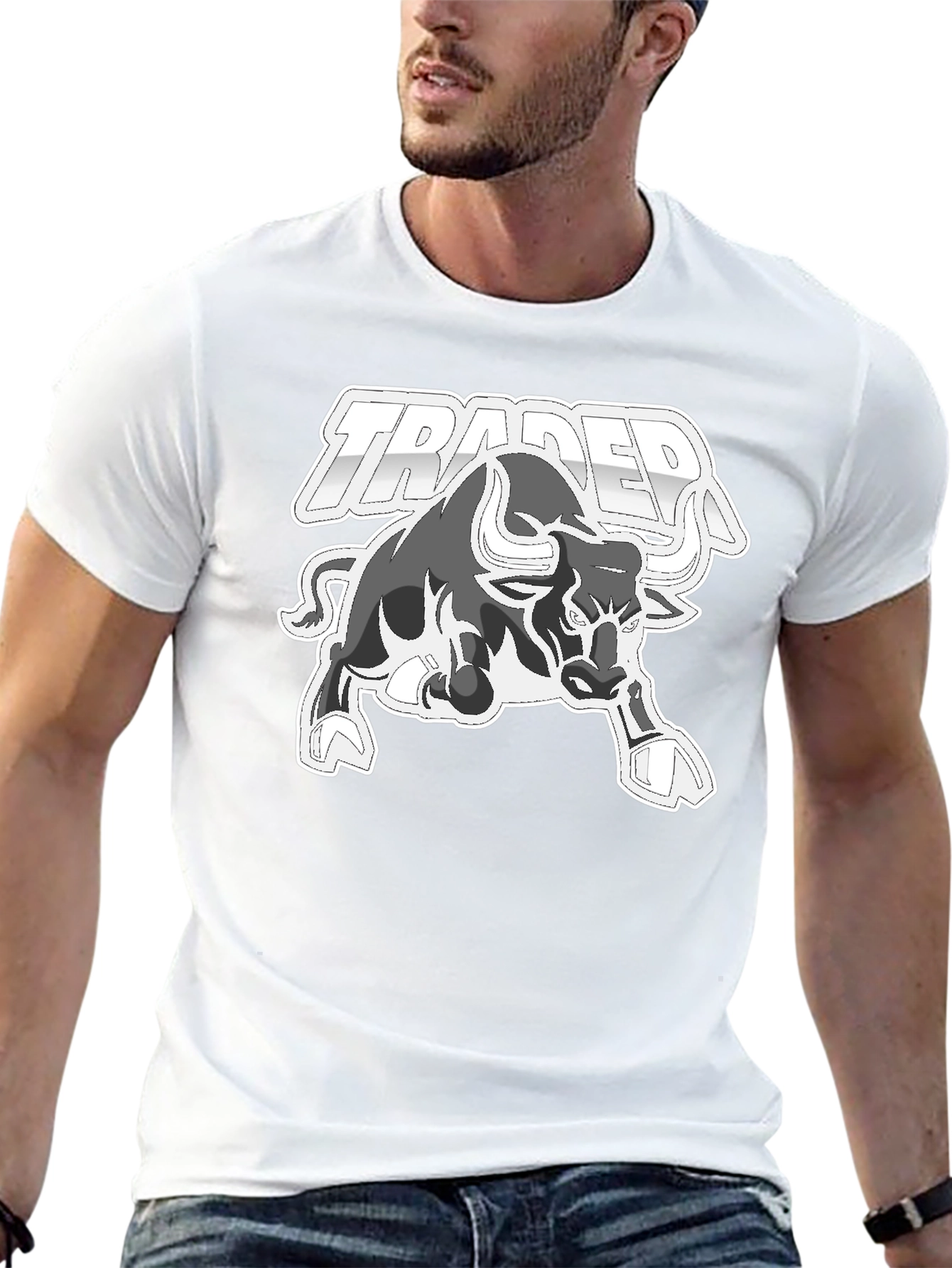 Traded Bull Graphic Tee - Black