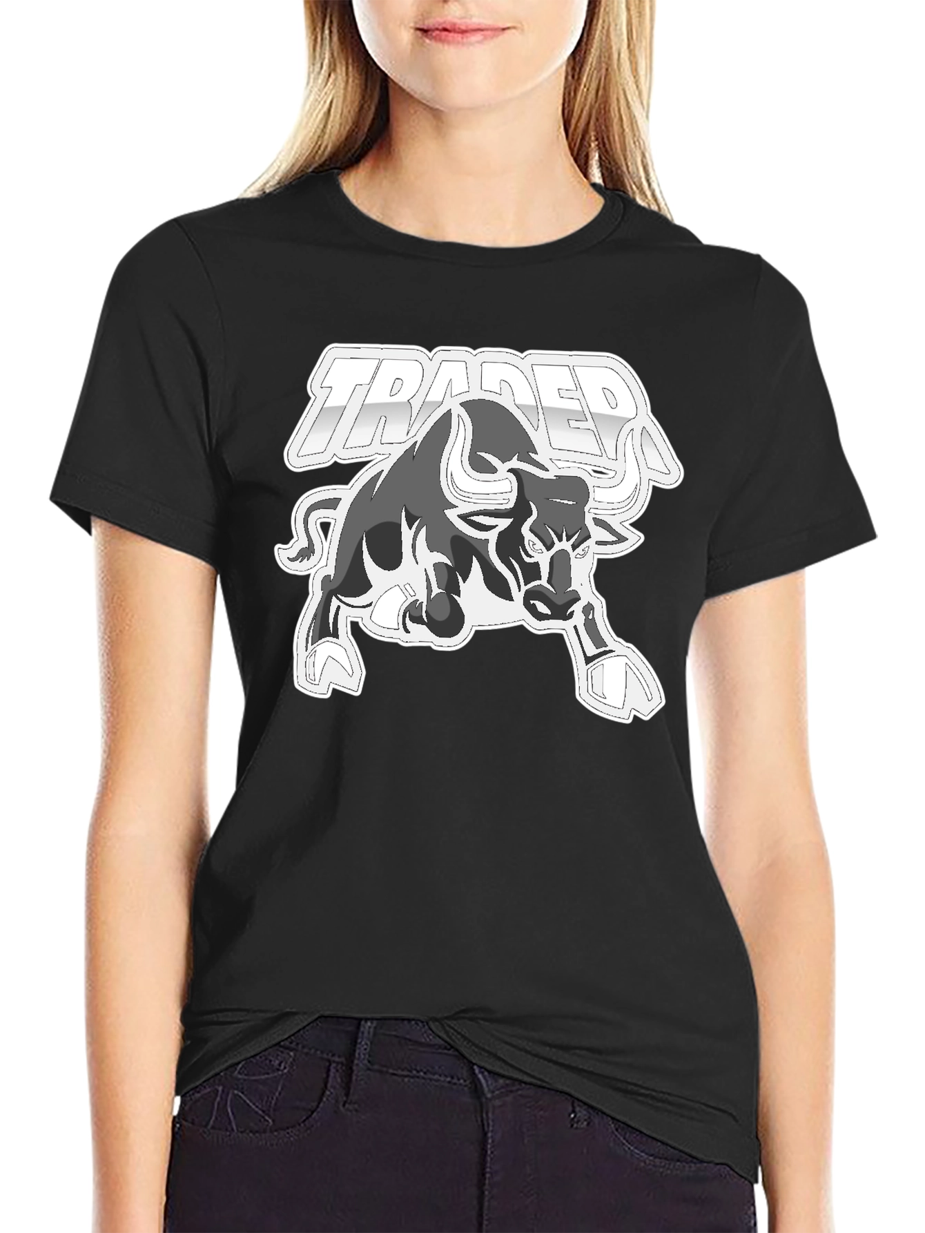 Traded Bull Graphic Tee - Black