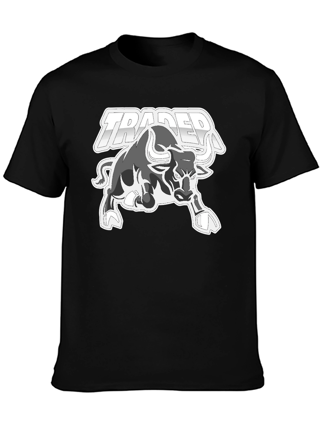 Traded Bull Graphic Tee - Black