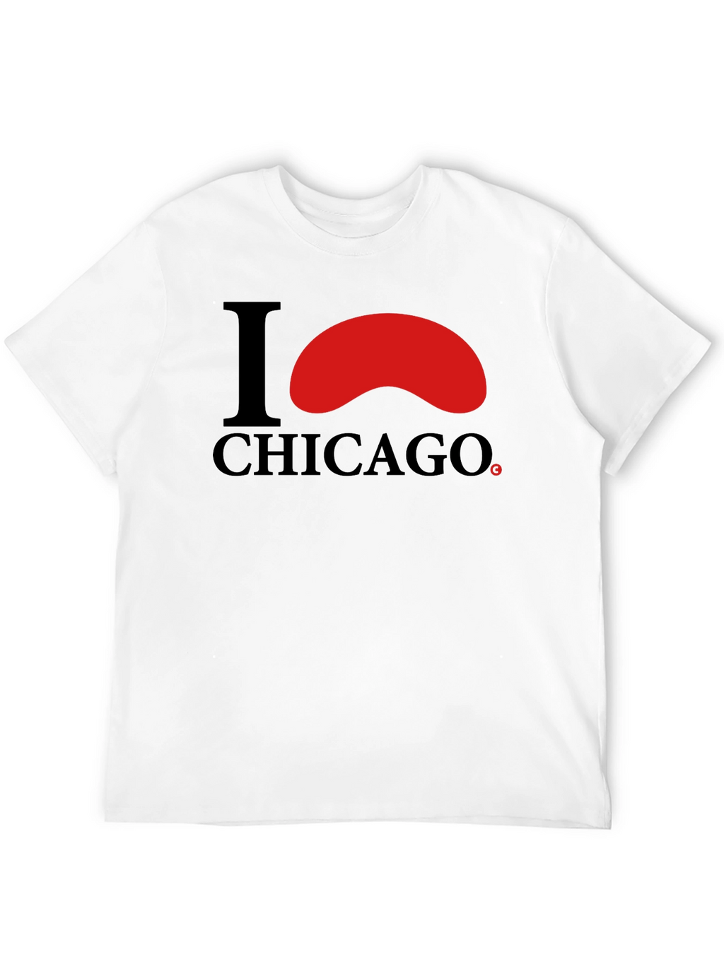 I Love Chicago Black T-Shirt