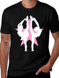 Figure Skating Star Black T-Shirt