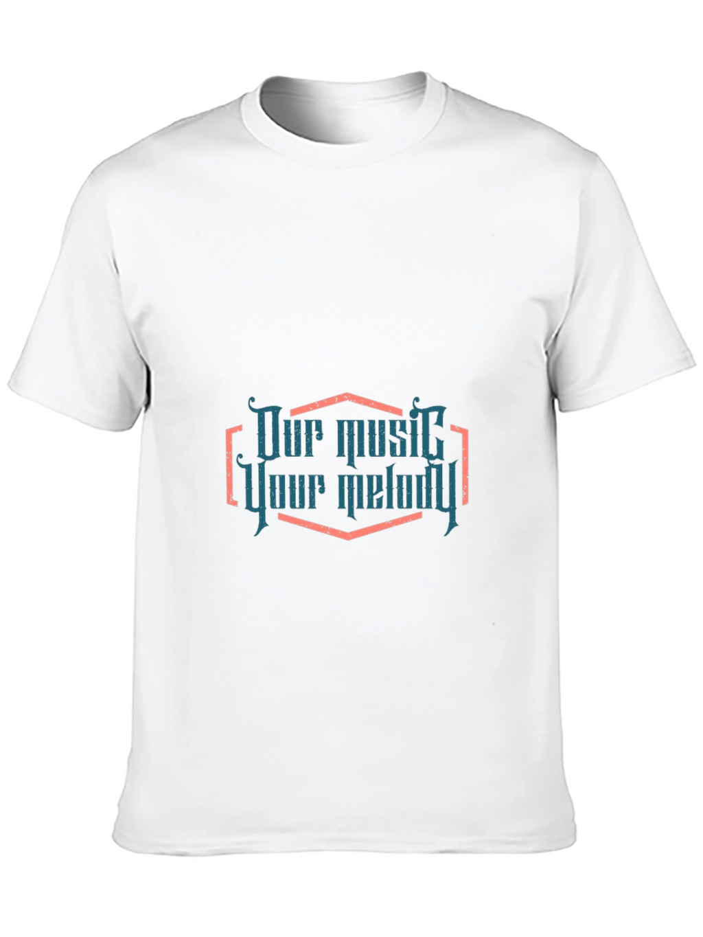 Our Music Your Melody Black Graphic Tee