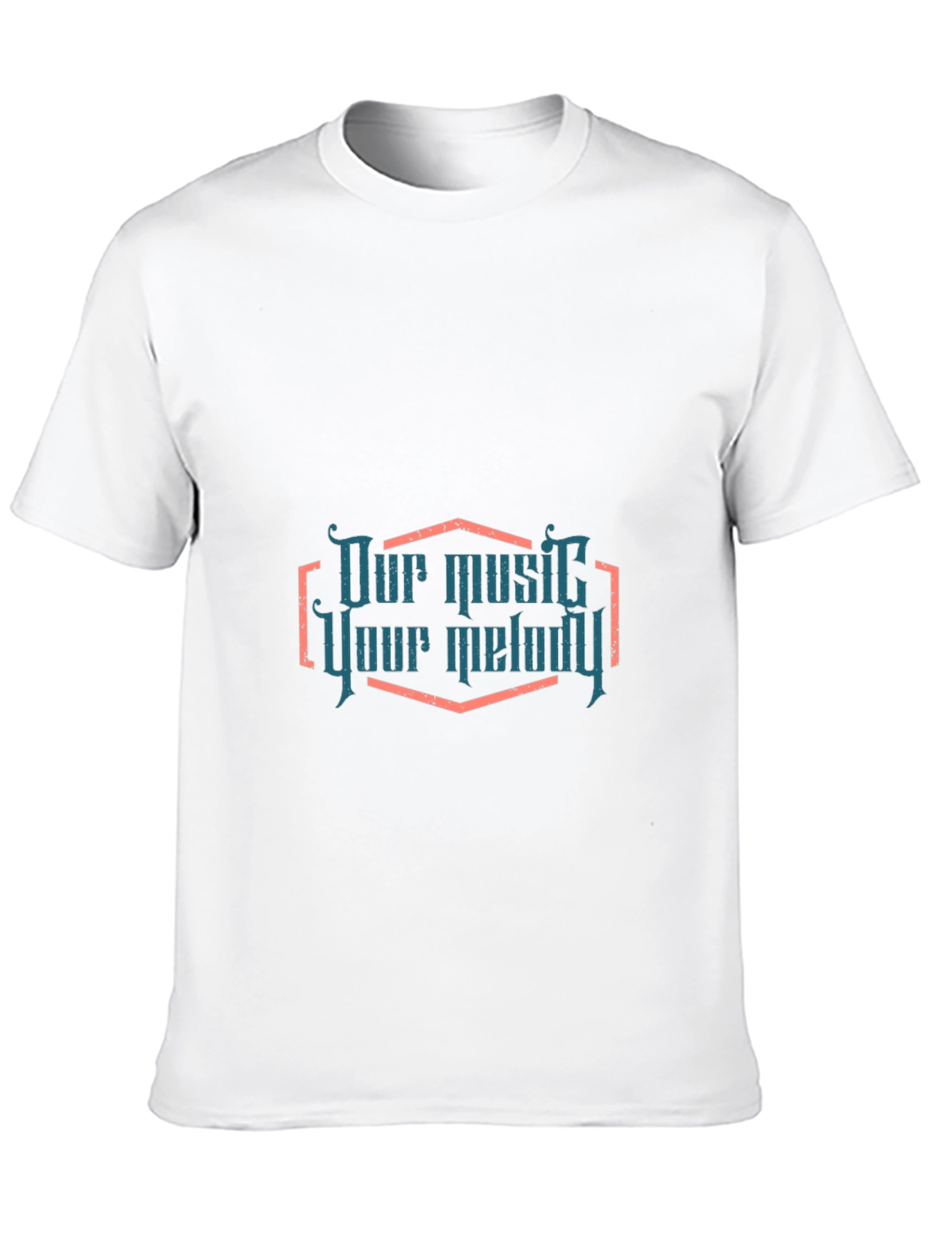 Our Music Your Melody Black Graphic Tee
