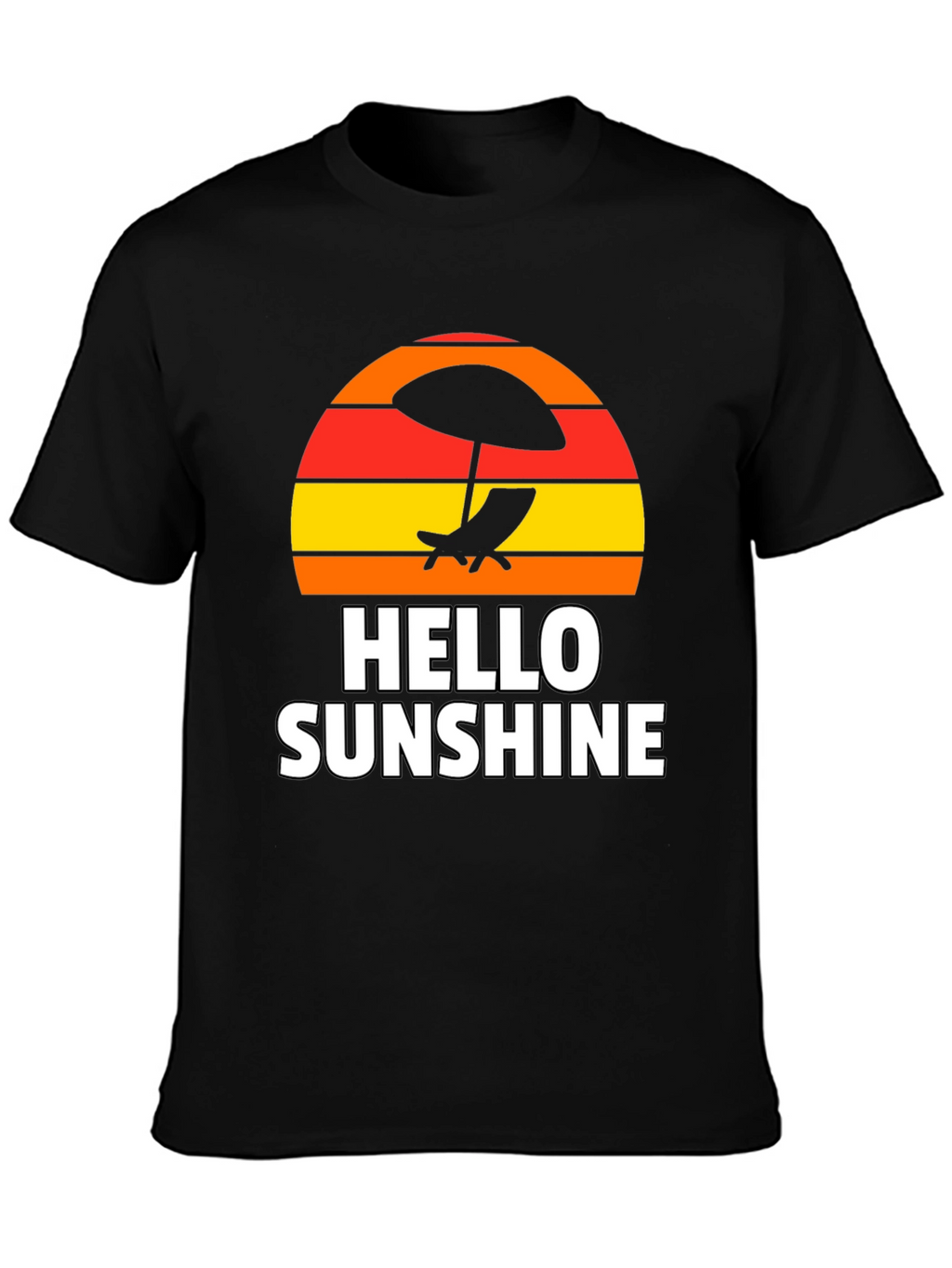 Hello Sunshine Graphic Tee - Summer Vibes T-Shirt