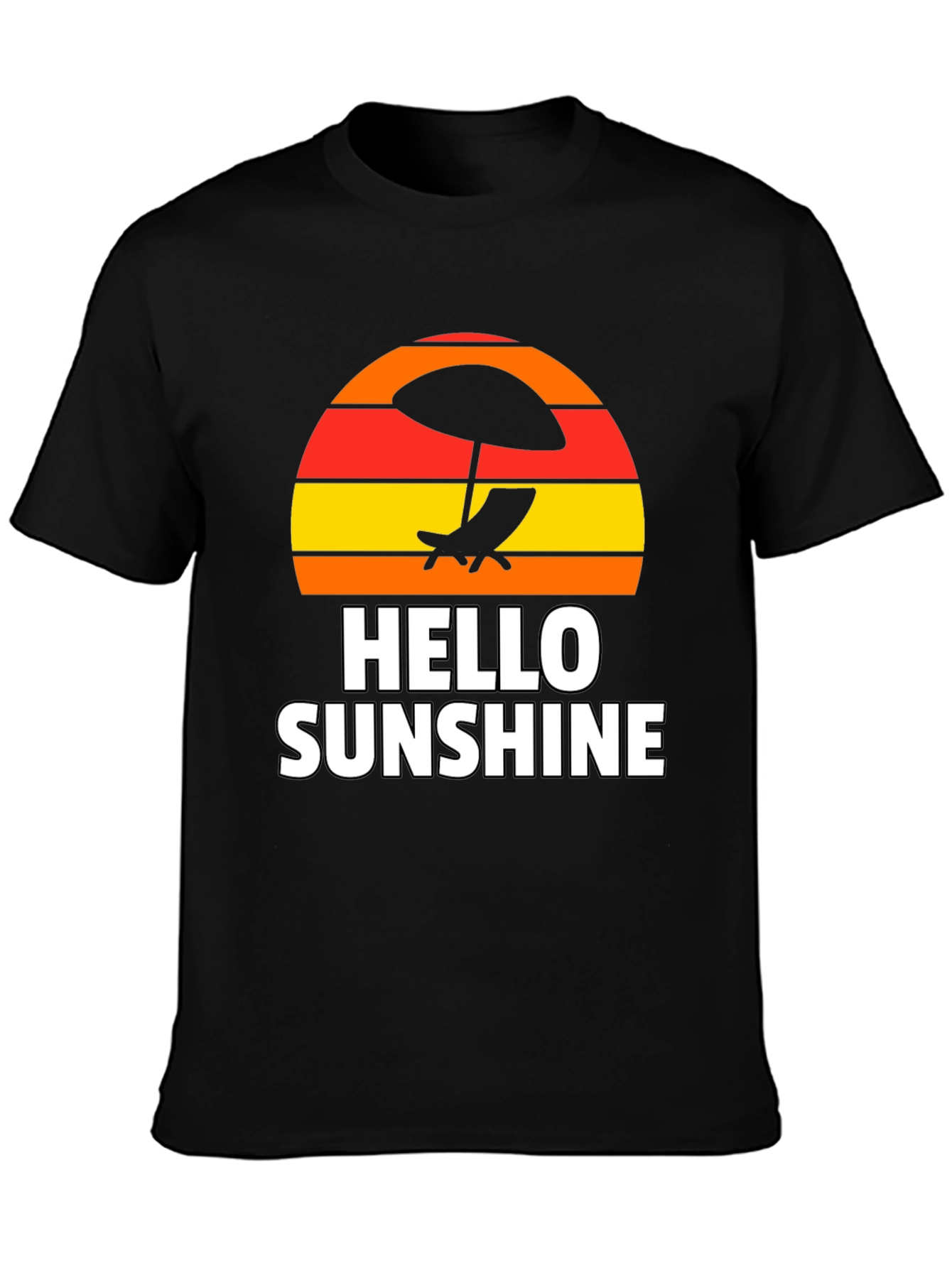 Hello Sunshine Graphic Tee - Summer Vibes T-Shirt