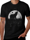 Wolf Dad T-Shirt - Cool Fathers Day Gift
