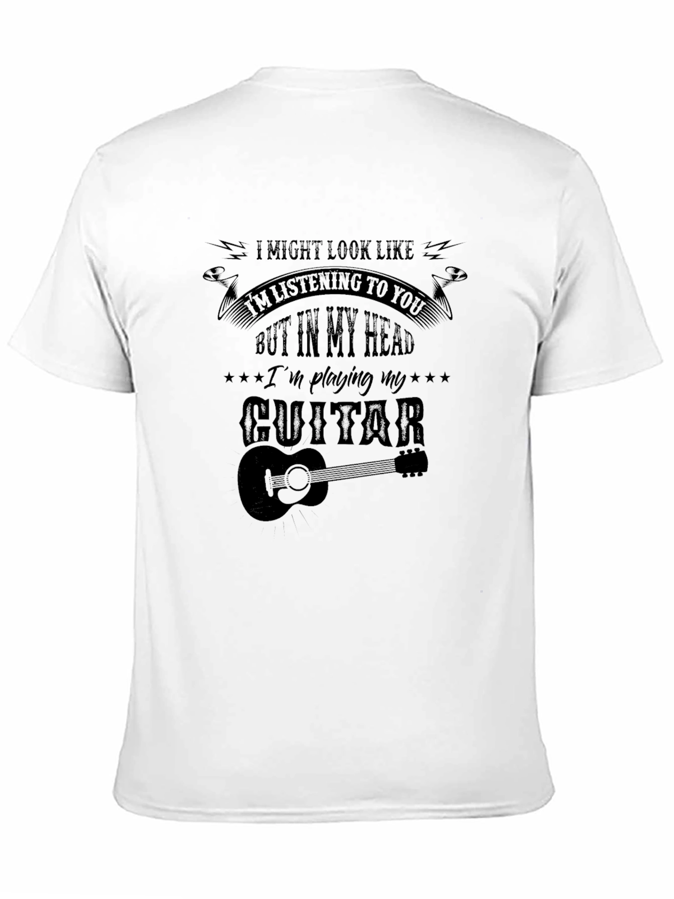 Guitar Player T-Shirt - Im Playing My Guitar