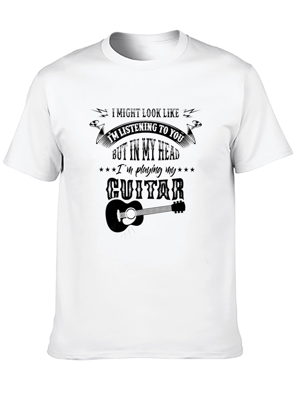 Guitar Player T-Shirt - Im Playing My Guitar