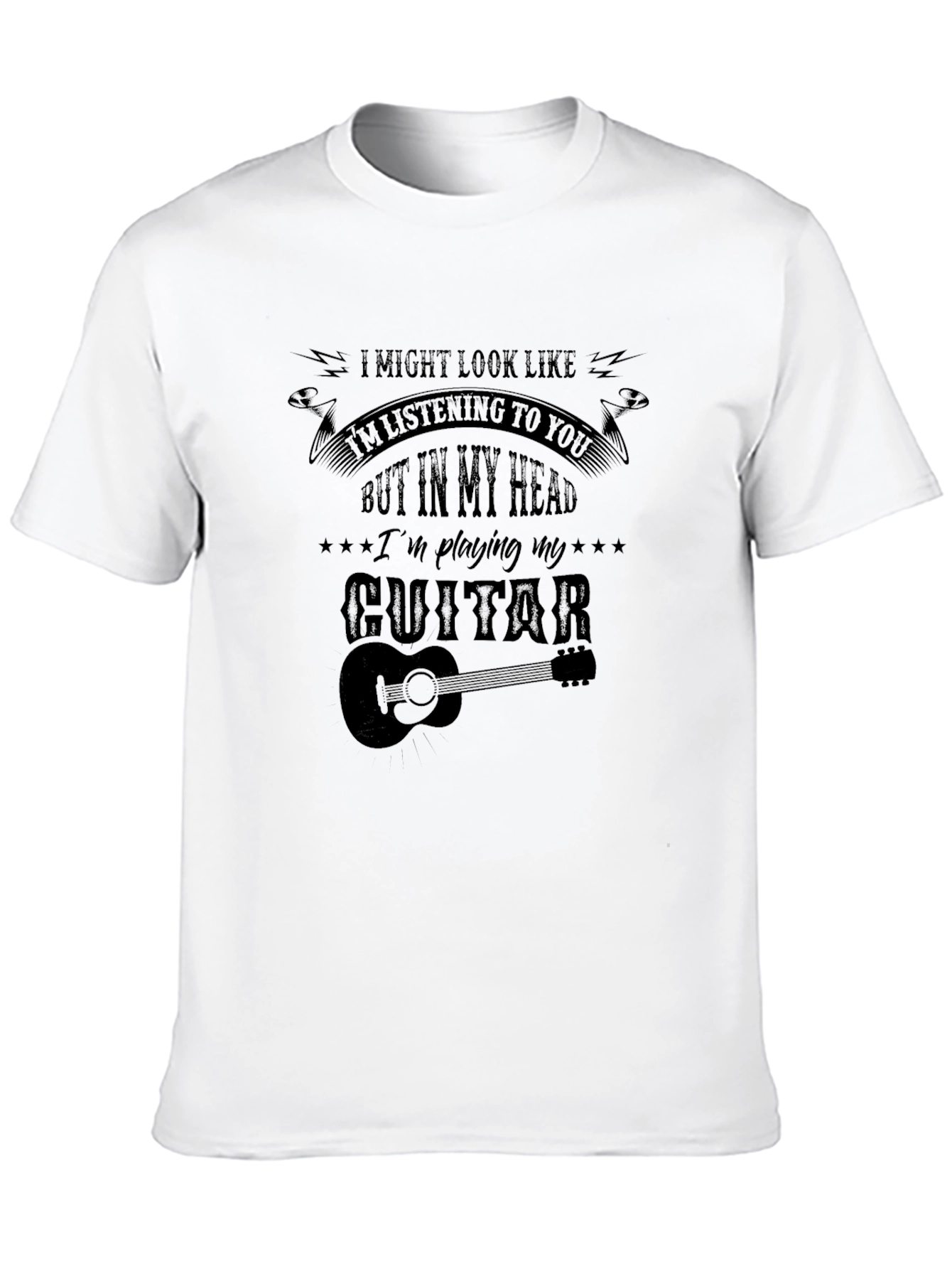 Guitar Player T-Shirt - Im Playing My Guitar