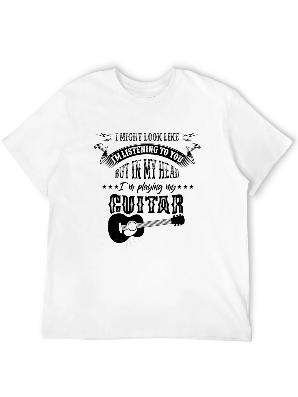 Guitar Player T-Shirt - Im Playing My Guitar