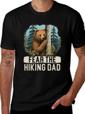 Fear the Hiking Dad Bear Graphic Tee