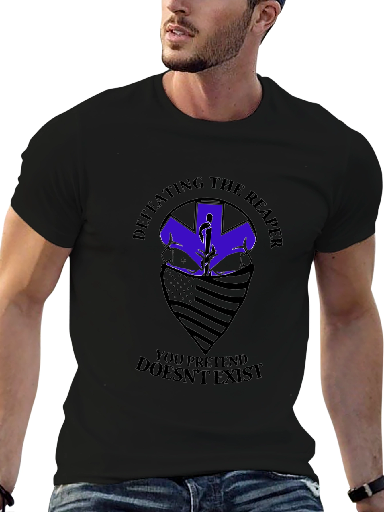 Defeating the Reaper Graphic Tee
