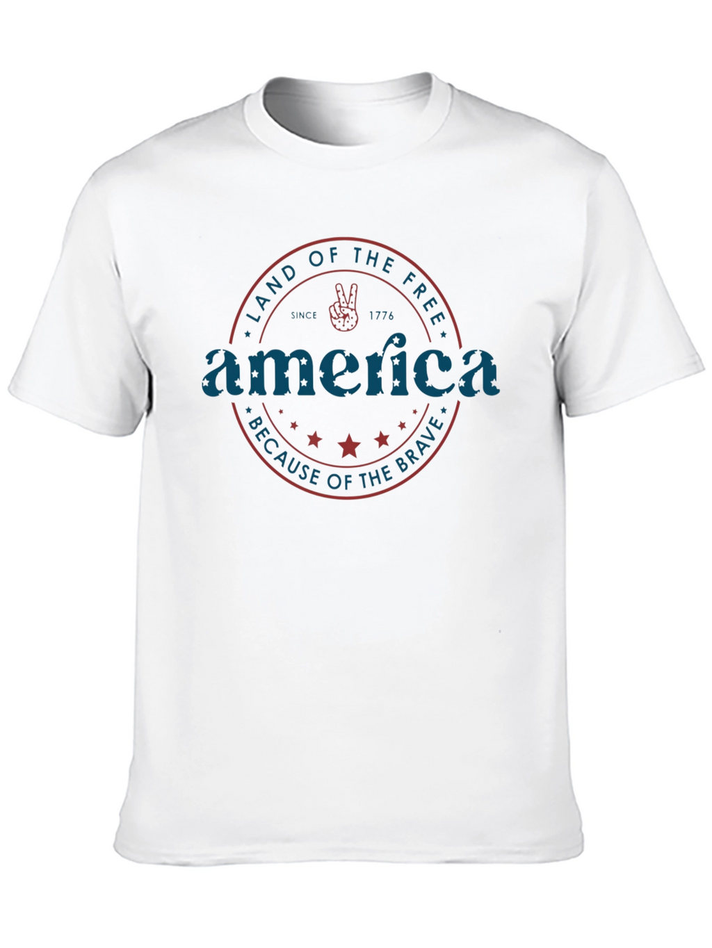America Land of the Free Graphic Tee