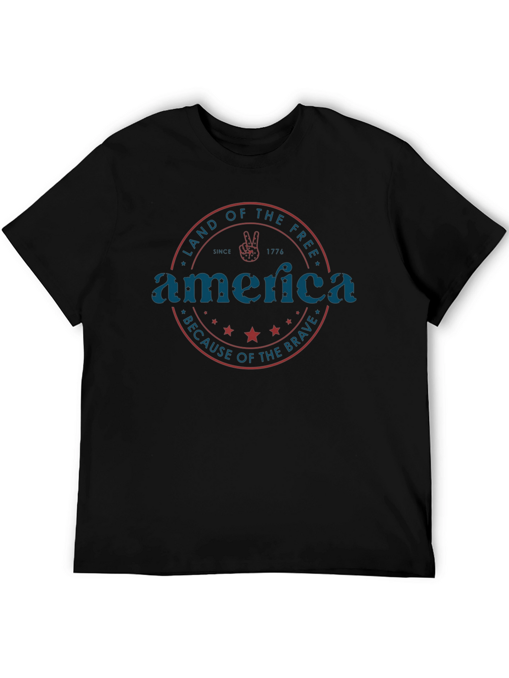 America Land of the Free Graphic Tee