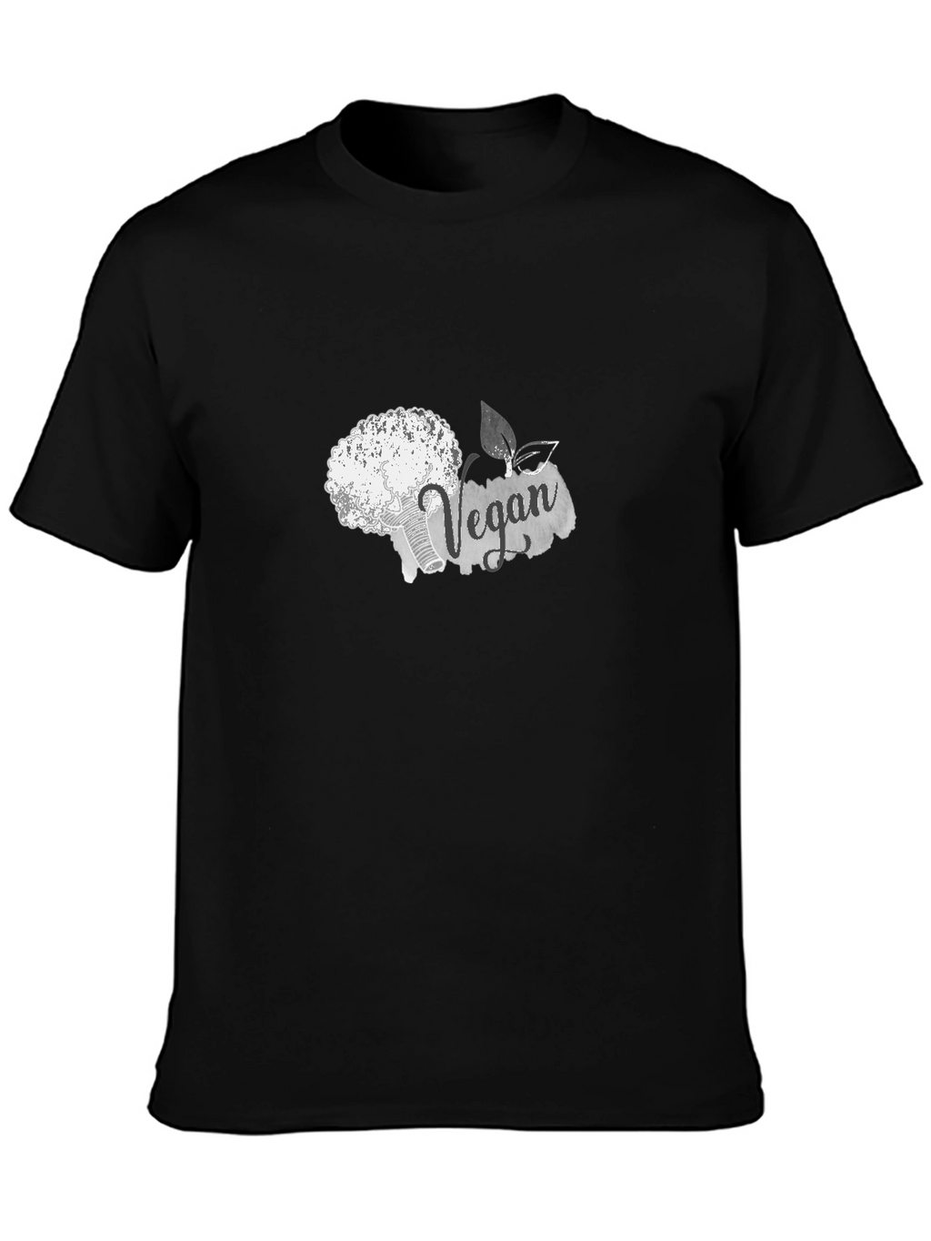Vegan Cauliflower Graphic Tee - Organic Style