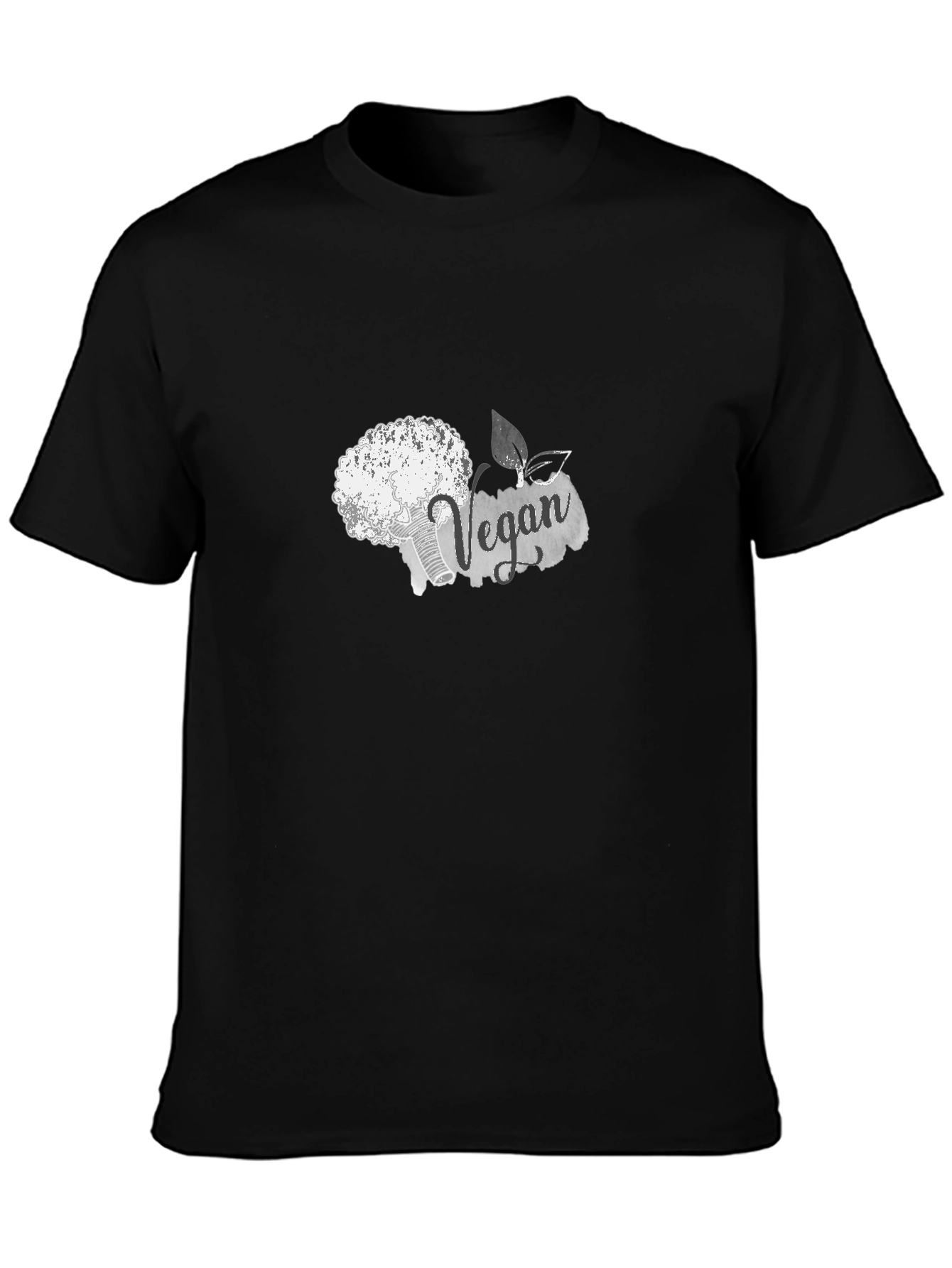 Vegan Cauliflower Graphic Tee - Organic Style