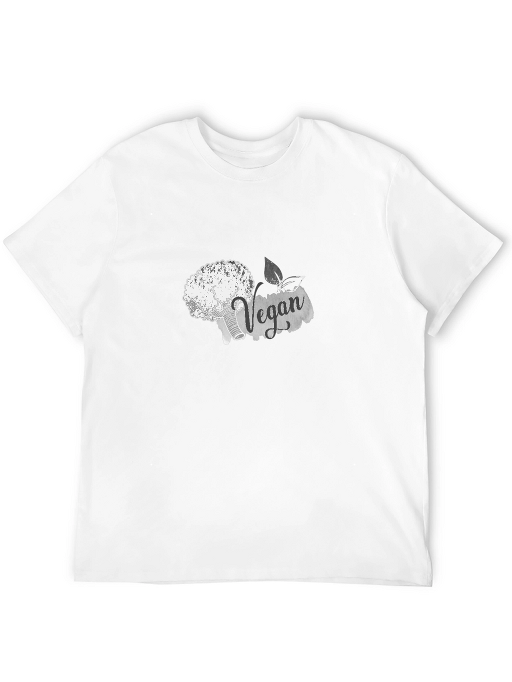 Vegan Cauliflower Graphic Tee - Organic Style