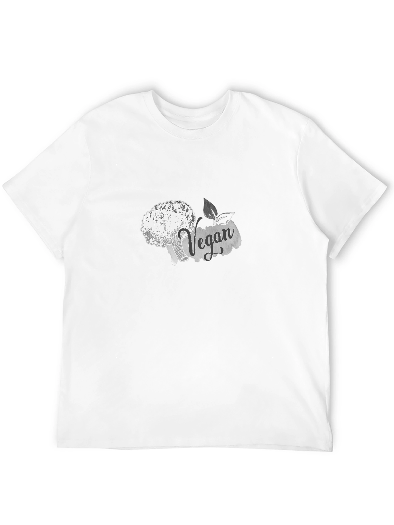 Vegan Cauliflower Graphic Tee - Organic Style