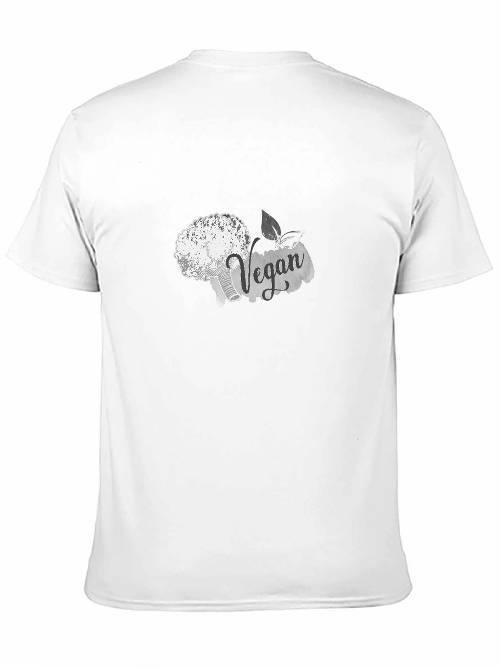Vegan Cauliflower Graphic Tee - Organic Style