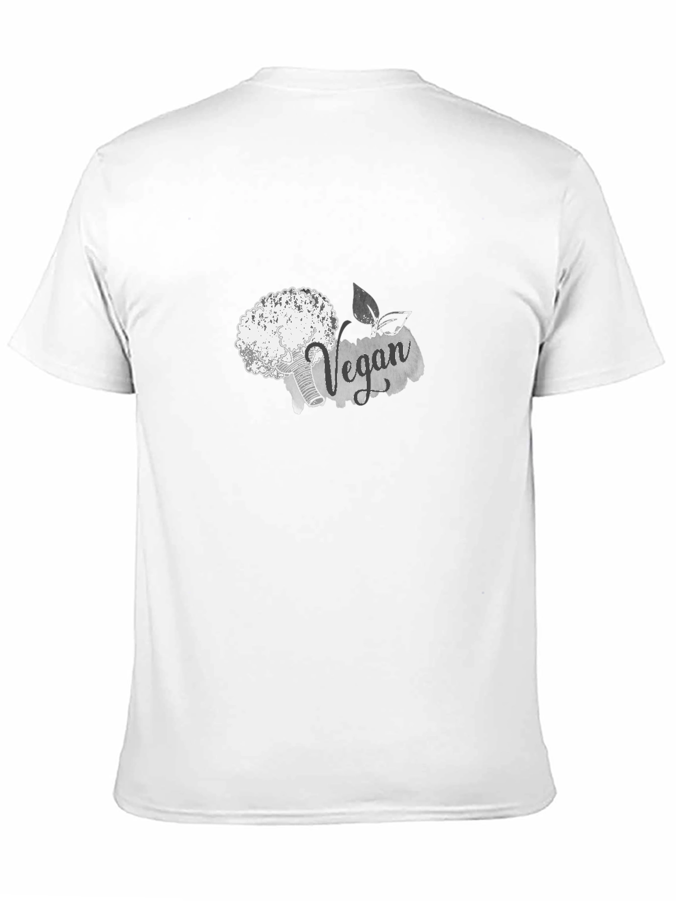 Vegan Cauliflower Graphic Tee - Organic Style