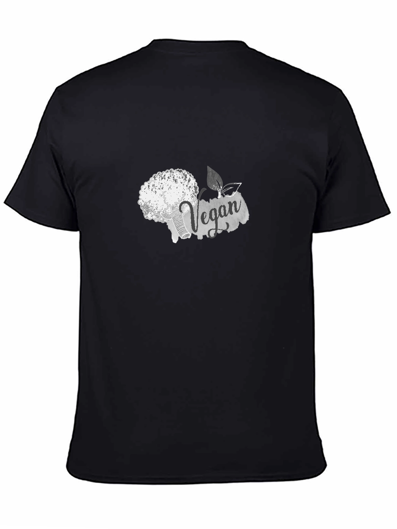 Vegan Cauliflower Graphic Tee - Organic Style