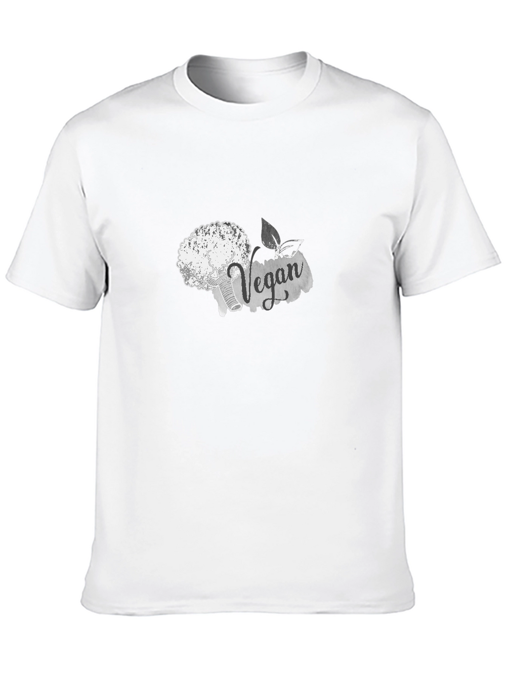 Vegan Cauliflower Graphic Tee - Organic Style