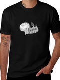 Vegan Cauliflower Graphic Tee - Organic Style