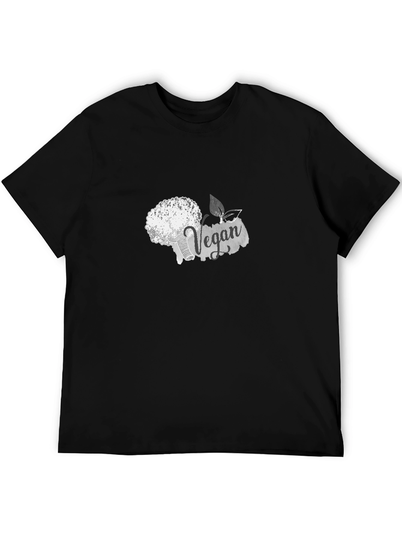 Vegan Cauliflower Graphic Tee - Organic Style