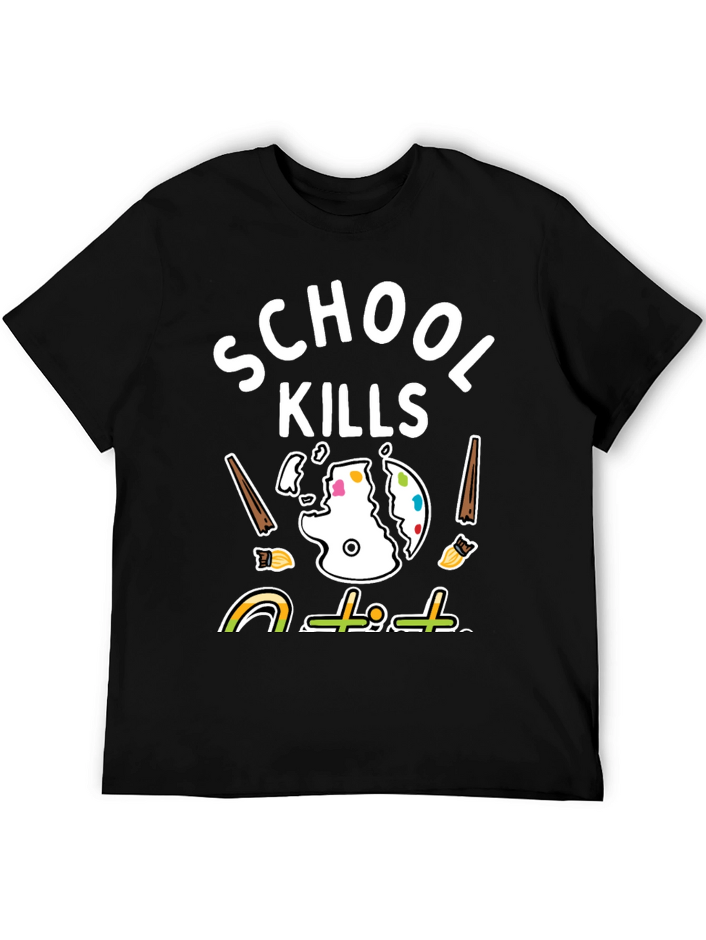 School Kills T-Shirt - Artistic Graphic Tee