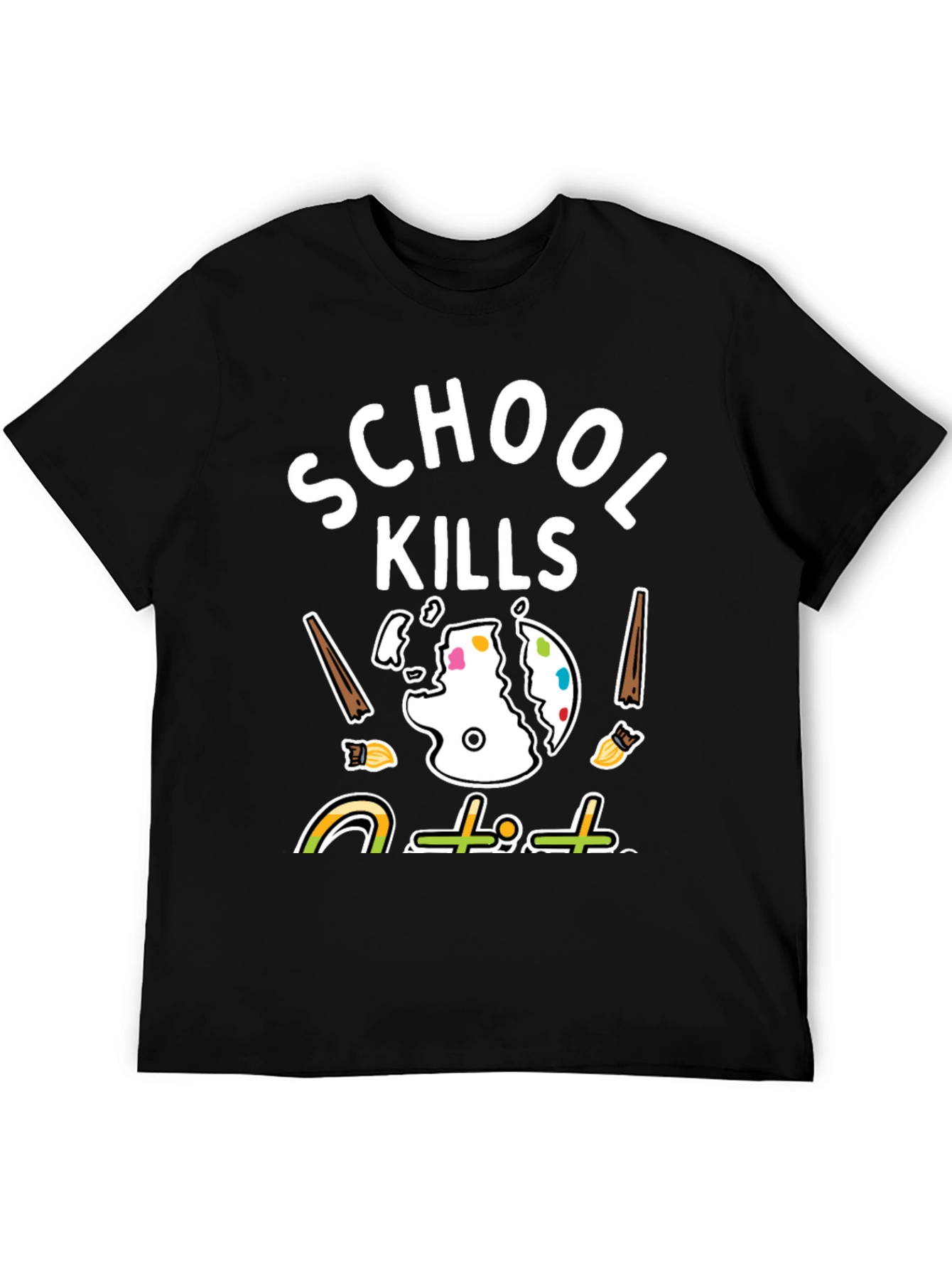 School Kills T-Shirt - Artistic Graphic Tee