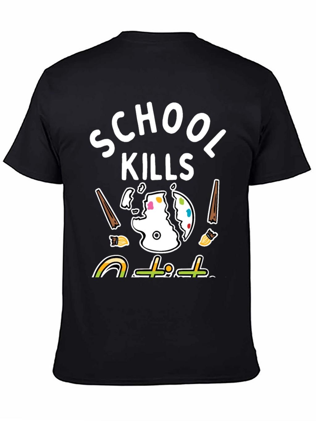 School Kills T-Shirt - Artistic Graphic Tee