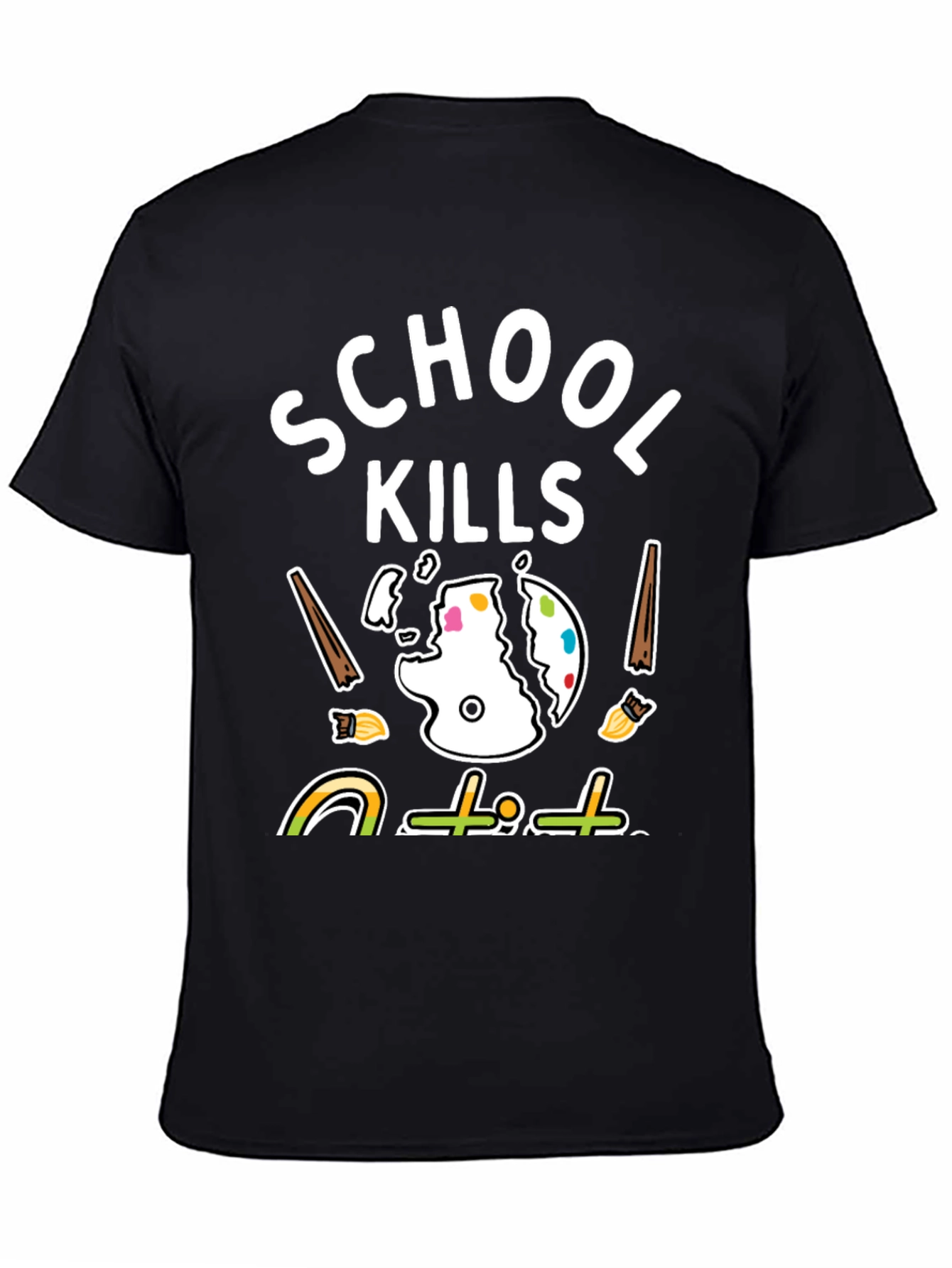 School Kills T-Shirt - Artistic Graphic Tee