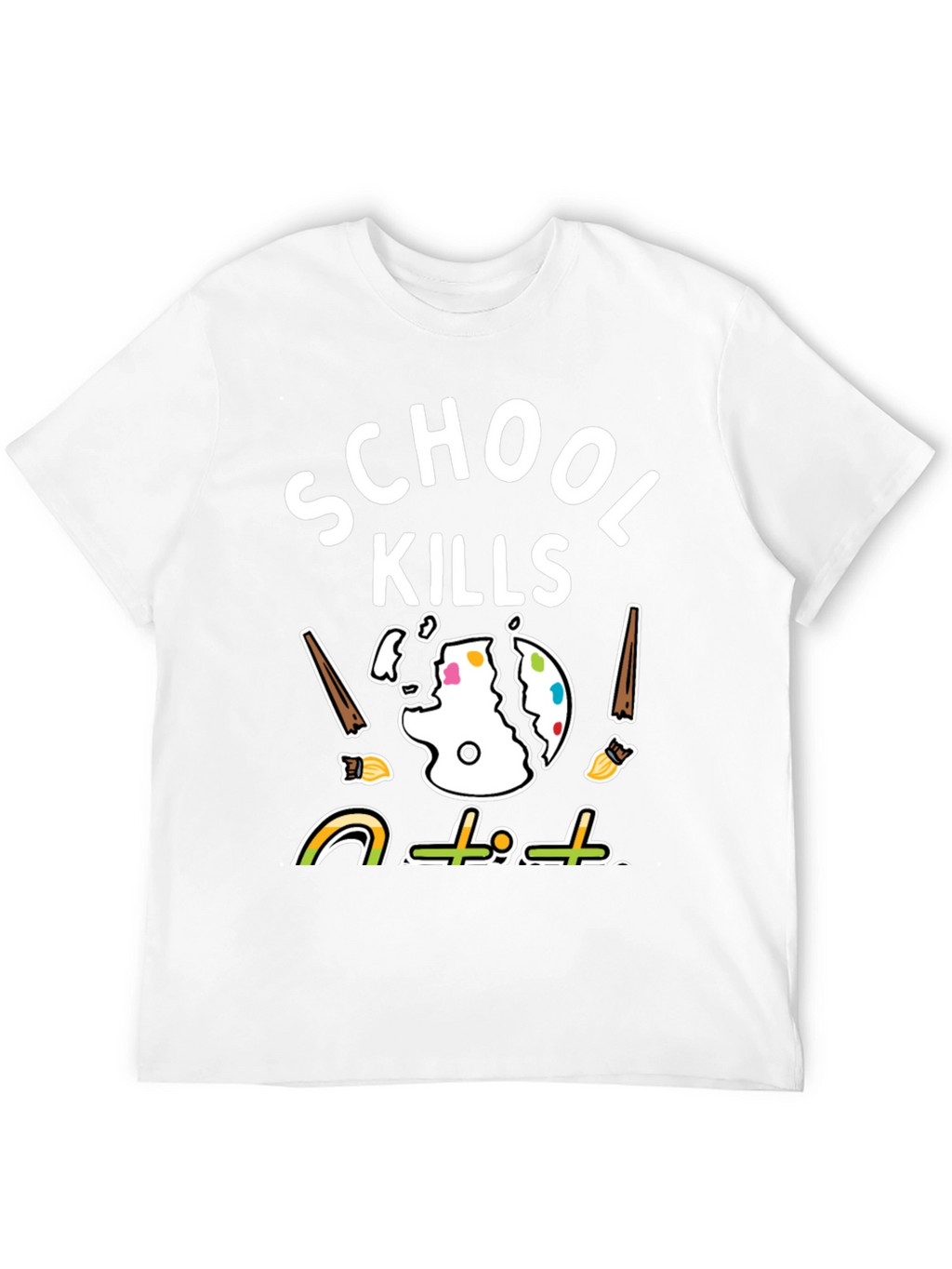 School Kills T-Shirt - Artistic Graphic Tee