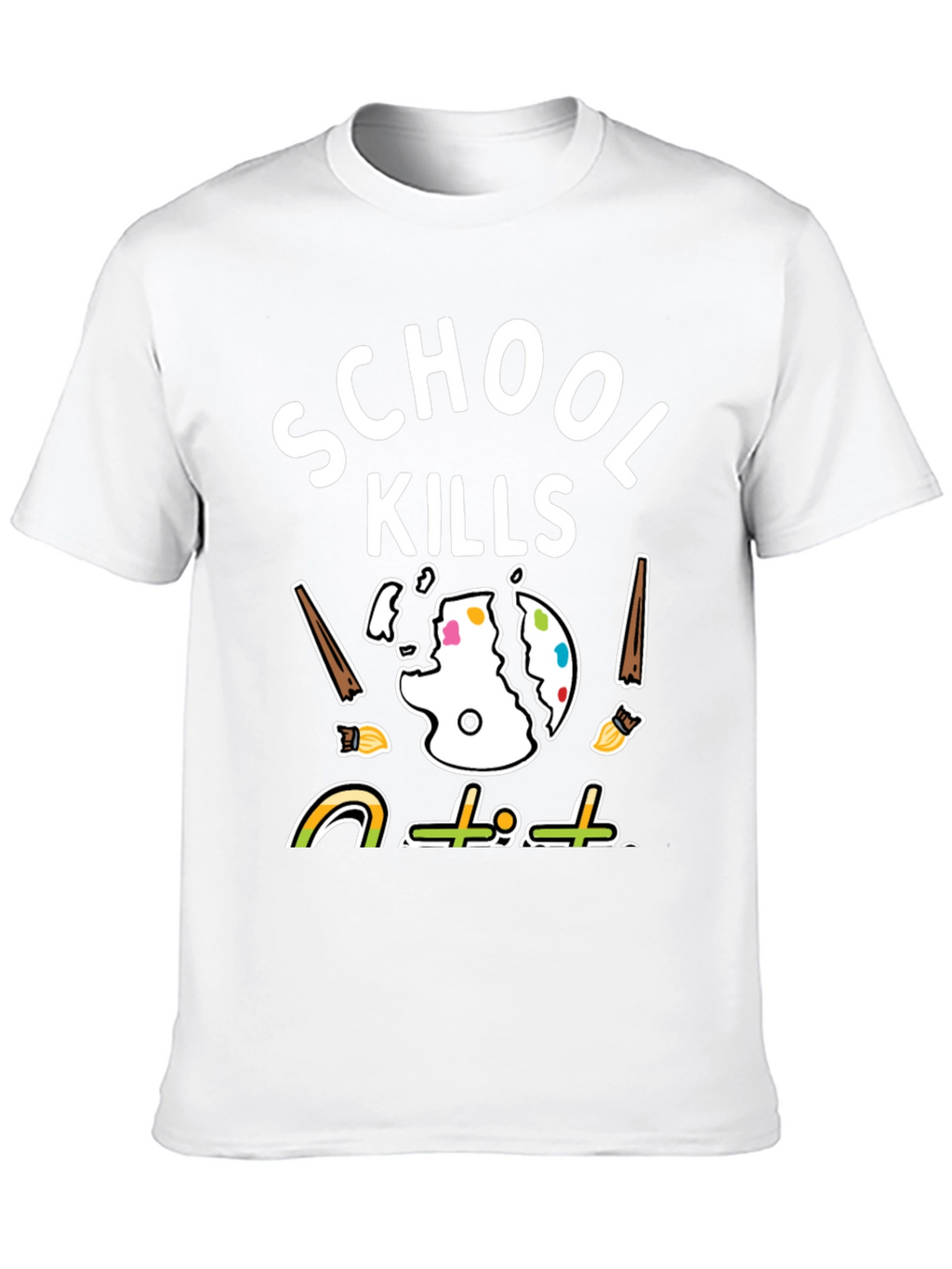 School Kills T-Shirt - Artistic Graphic Tee