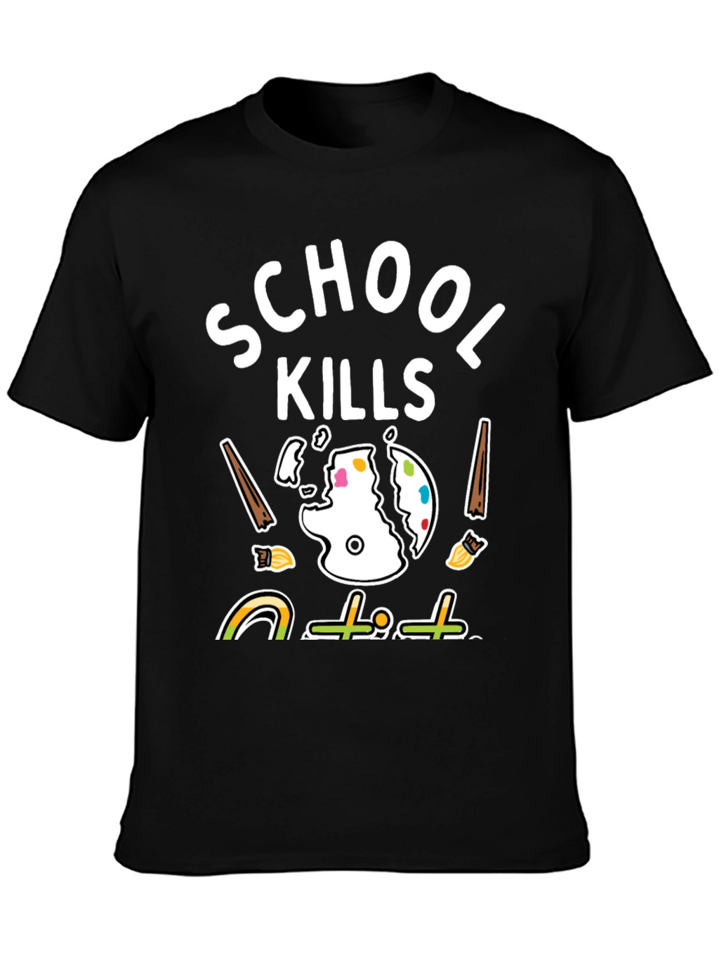 School Kills T-Shirt - Artistic Graphic Tee