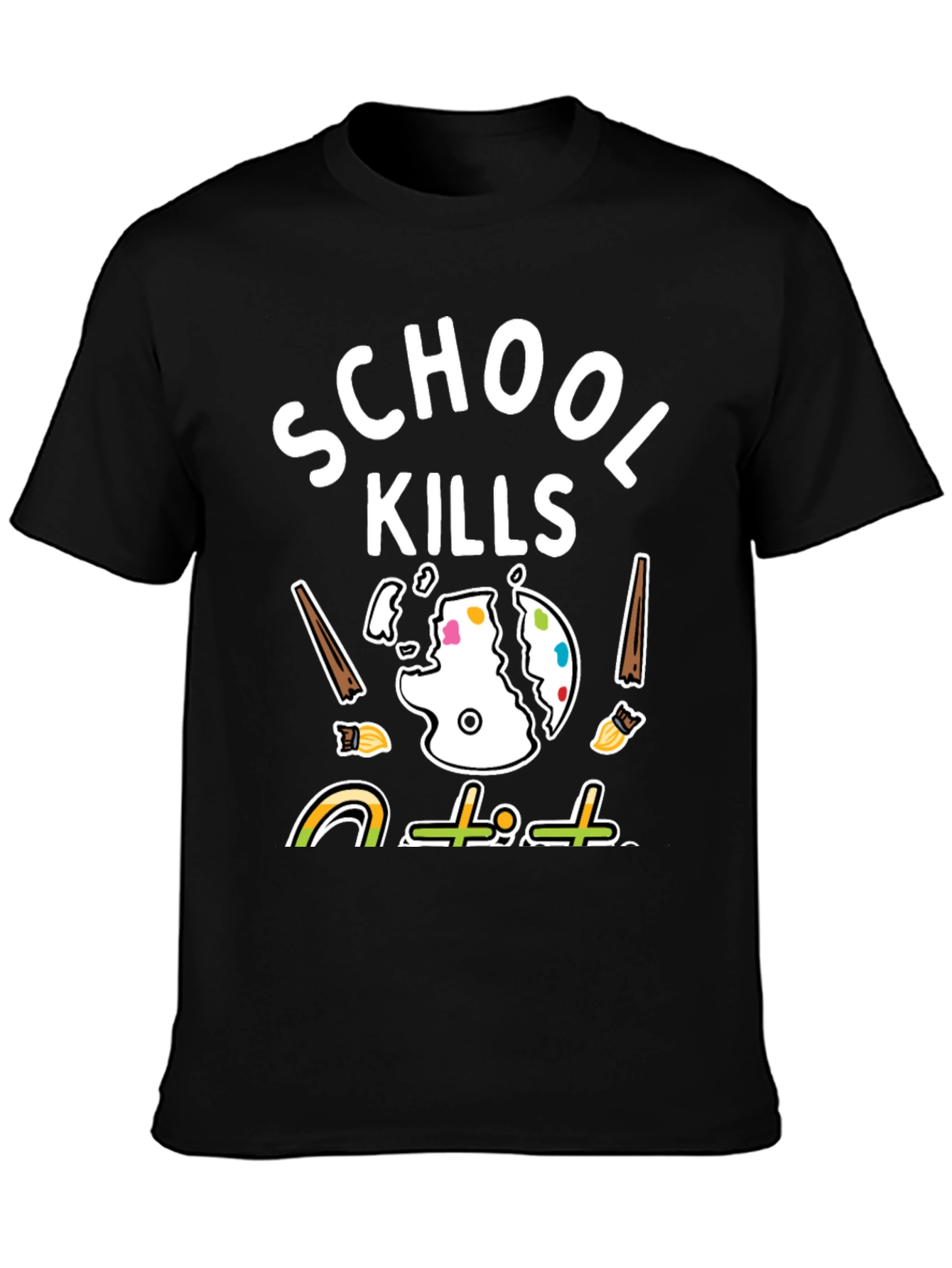School Kills T-Shirt - Artistic Graphic Tee