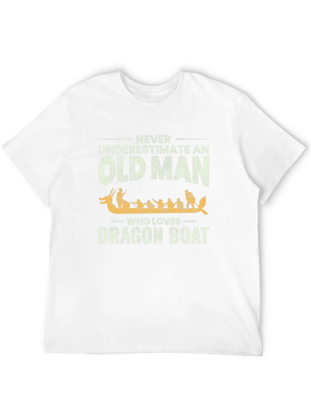 Old Man Dragon Boat T-Shirt