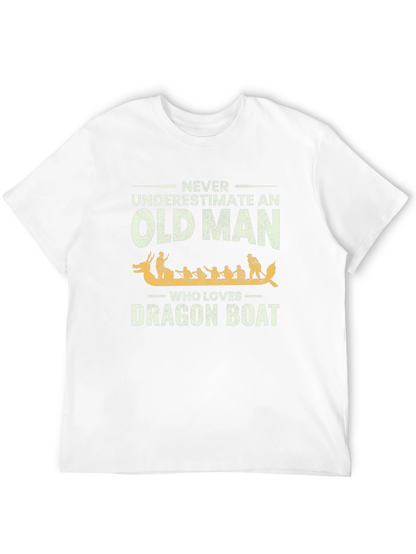 Old Man Dragon Boat T-Shirt
