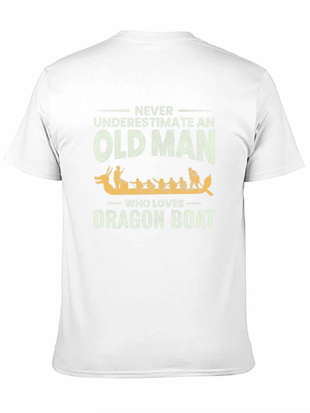 Old Man Dragon Boat T-Shirt
