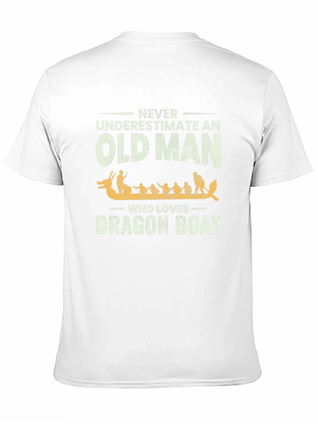 Old Man Dragon Boat T-Shirt