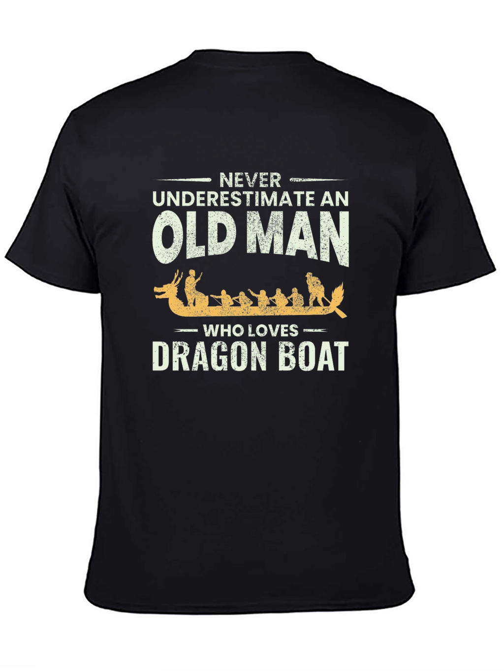 Old Man Dragon Boat T-Shirt
