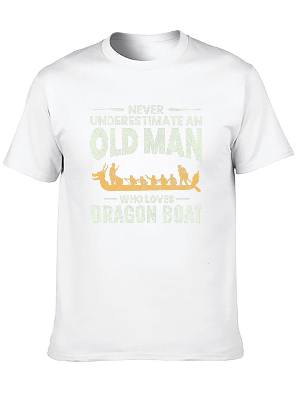 Old Man Dragon Boat T-Shirt
