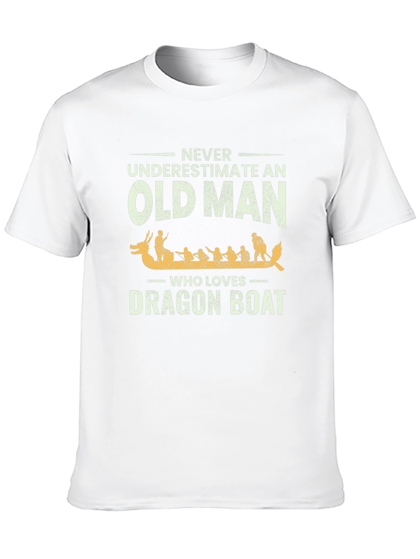 Old Man Dragon Boat T-Shirt