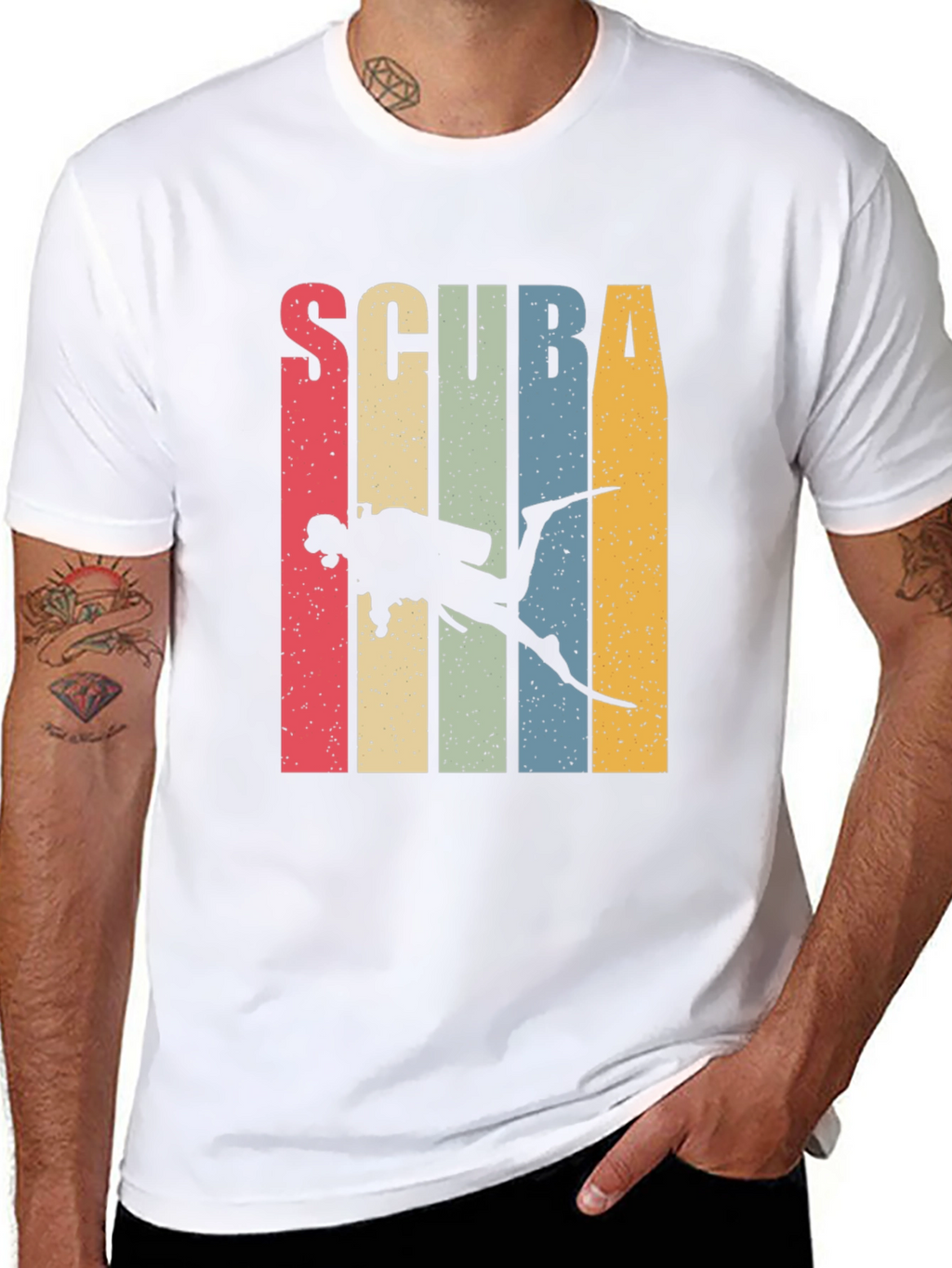 Scuba Diving Retro T-Shirt