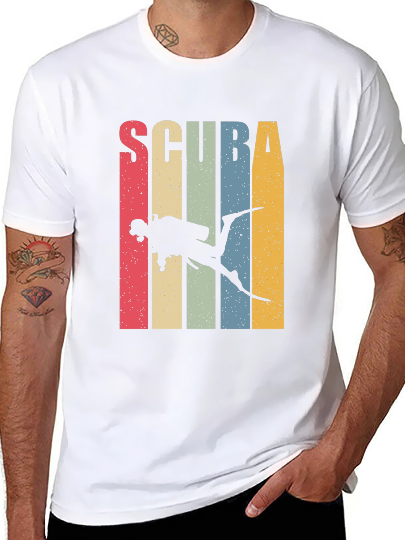 Scuba Diving Retro T-Shirt