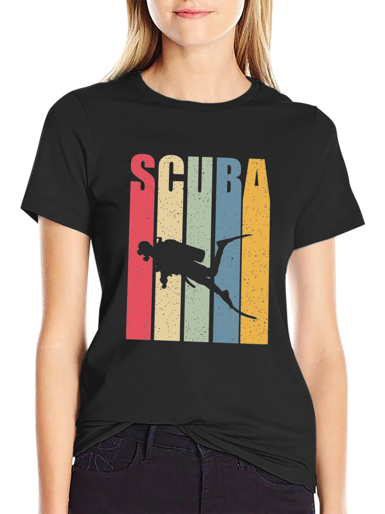 Scuba Diving Retro T-Shirt