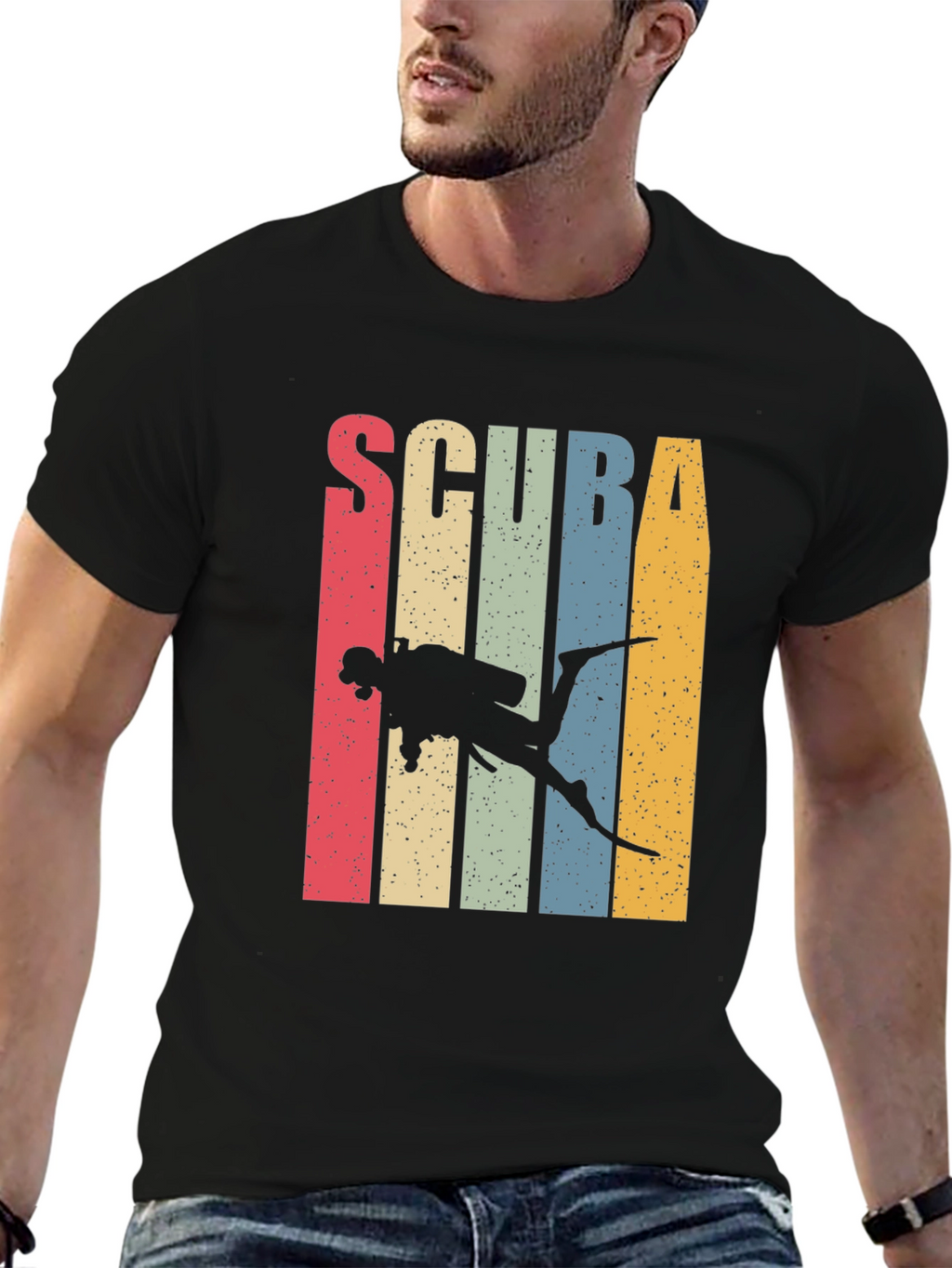 Scuba Diving Retro T-Shirt