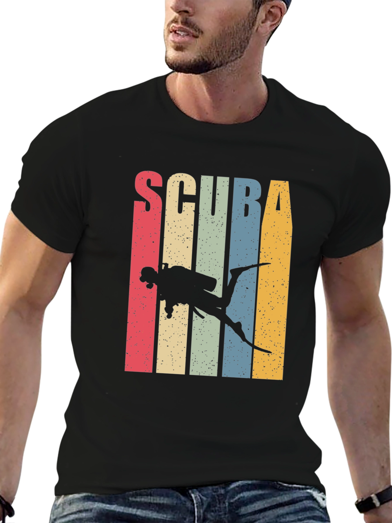 Scuba Diving Retro T-Shirt