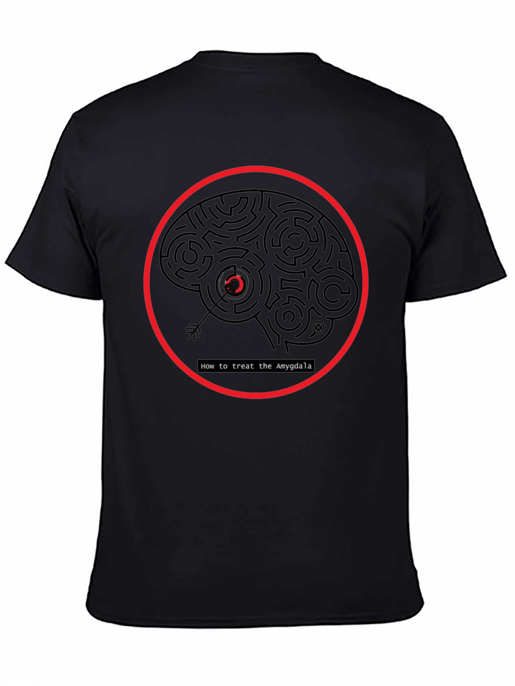Brain Maze T-Shirt: Amygdala Treatment