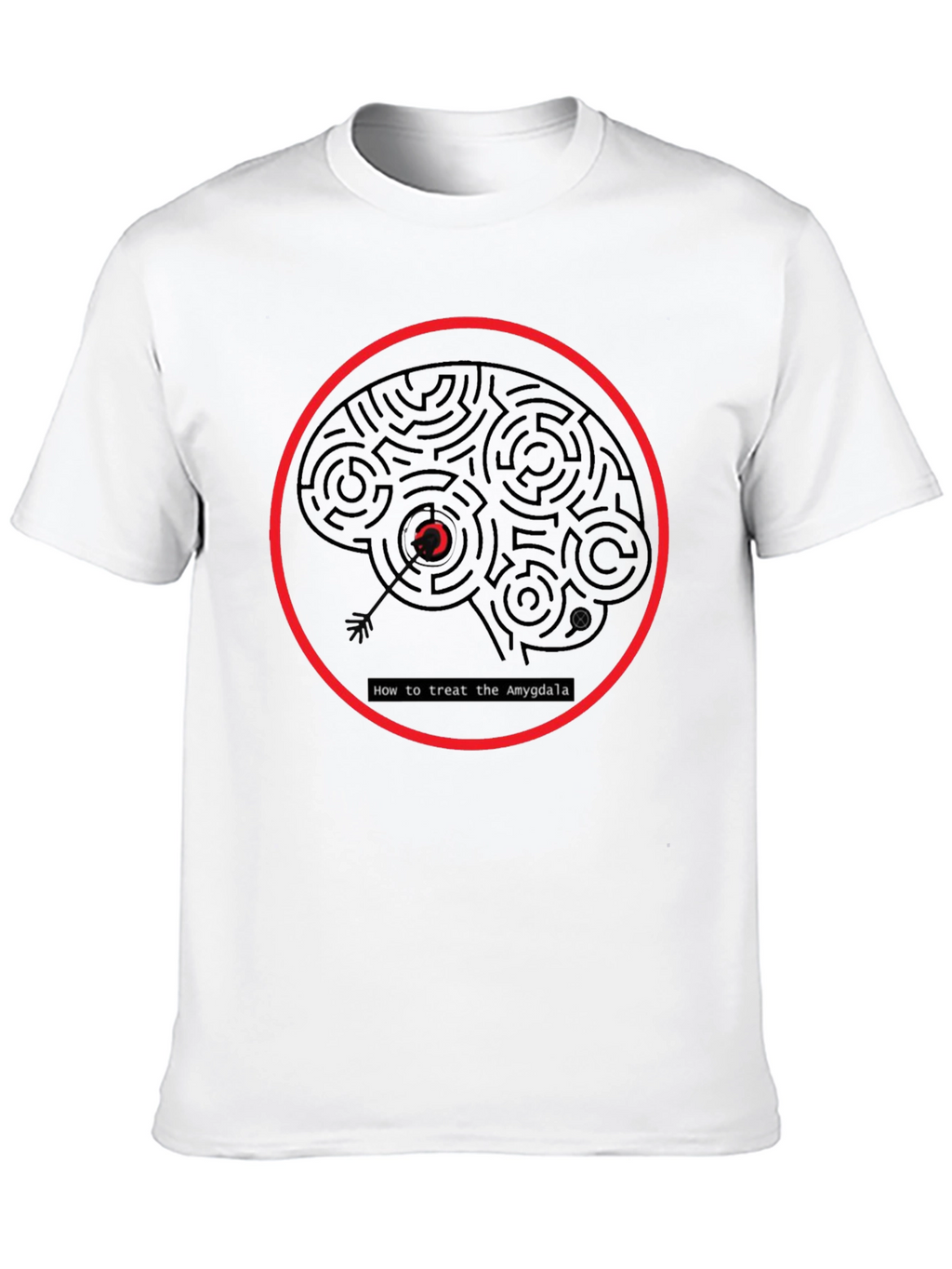 Brain Maze T-Shirt: Amygdala Treatment